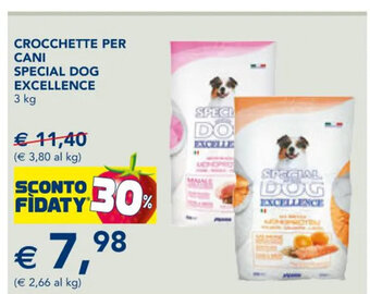 Esselunga Crocchette Per Cani Special Dog Excellence 3 kg offerta
