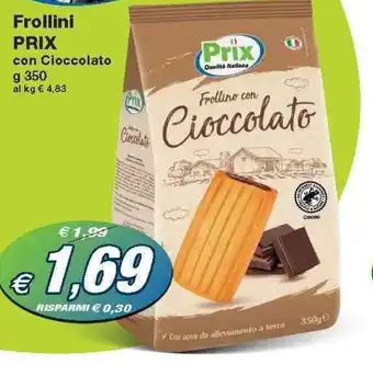Prix Quality Prix Frollini 350 g offerta