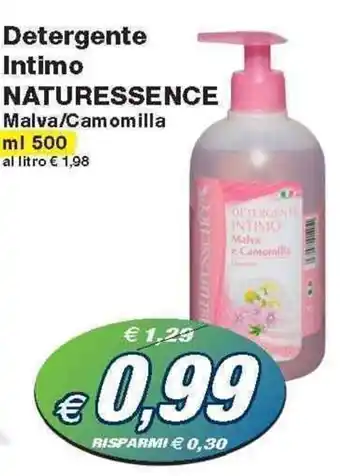 Prix Quality Naturessence Detergente Intimo 500 ml offerta