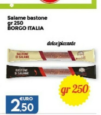 Salumeo Bastone Di Salame Dolce 250 G(ml)