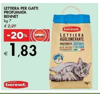 Bennet Bennet Lettiera Per Gatti Profumata offerta