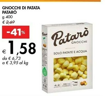 Bennet Patarò - Gnocchi Ripieni Gorgonzola DOP offerta
