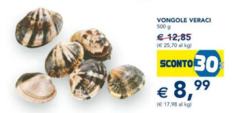 Esselunga Vongole Veraci 500 g offerta