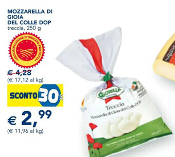 Mozzarella di Gioia Del Colle DOP Treccia 250 g