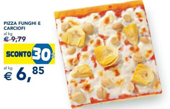 Esselunga Pizza Funghi E Carciofi offerta