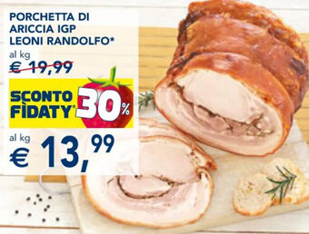 Porchetta di Ariccia IGP Leoni Randolfo