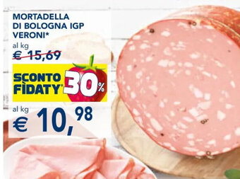 Esselunga Mortadella Di Bologna IGP Veroni offerta