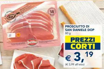 Esselunga Prosciutto di San Daniele DOP 80 g offerta