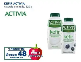 Esselunga Activia Kéfir Naturale o Mirtillo 320 g offerta