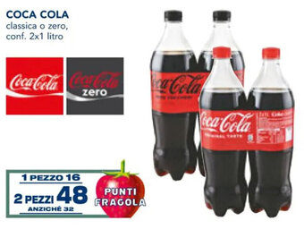 Esselunga Coca Cola Classica o Zero, Conf. 2x1 Litro offerta
