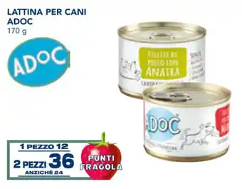 Esselunga Adoc Lattina per Cani 170 g offerta
