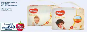Esselunga Huggies Extra Care Su Tutta La Linea di Pannolini offerta