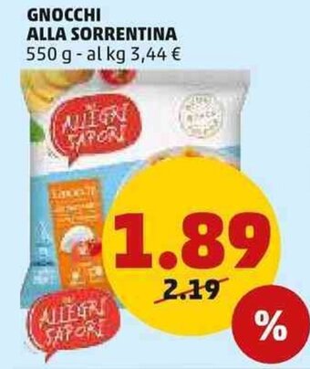 PENNY Gnocchi Alla Sorrentina 550 g offerta