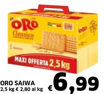 Oro Saiwa 2,5 kg