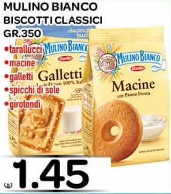 Big Food Mulino Bianco Biscotti Classici gr. 350 offerta