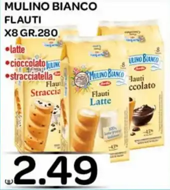 Big Food Mulino Bianco Flauti x8 gr. 280 offerta