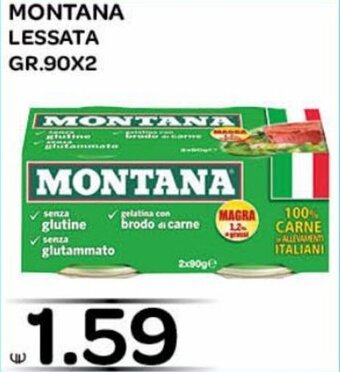 Big Food Montana Lessata gr. 90x2 offerta