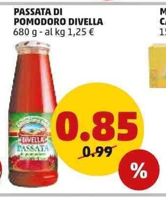 PENNY Passata Di Pomodoro Divella 680 g offerta