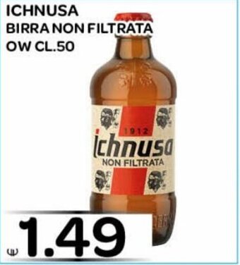 Big Food Ichnusa Birra Non Filtrata Ow cl. 50 offerta