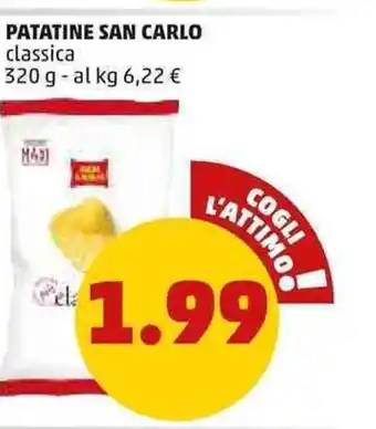 PENNY Patatine San Carlo classica 320 g offerta