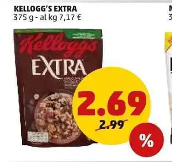 PENNY Kellogg's Extra 375 g al kg offerta