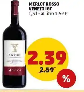 PENNY Merlot Rosso Veneto IGT 1,5 L offerta