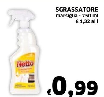Sgrassatore marsiglia 750 ml