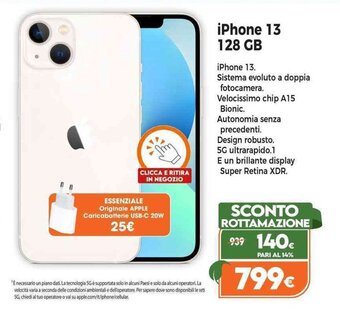 Expert iPhone 13 128 GB offerta