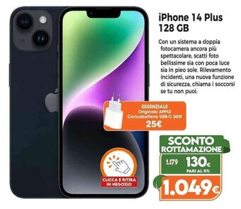 Expert iPhone 14 Plus 128 GB offerta