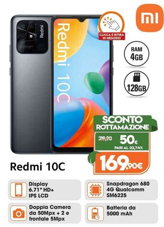 Expert Redmi 10C offerta