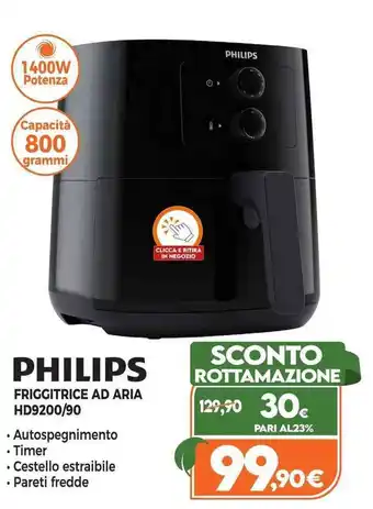 Expert Philips Friggitrice ad Aria HD9200/90 offerta