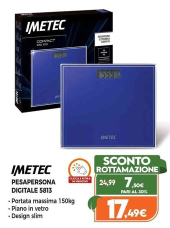 Expert Imetec Pesapersona Digitale 5813 offerta