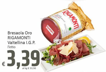Paghi Poco Rigamonti Bresaola Oro Valtellina I.G.P. offerta