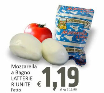 Latterie Riunite Mozzarella a Bagno