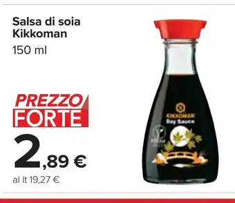 Carrefour Kikkoman Salsa di soia 150 ml offerta