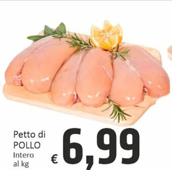 Paghi Poco Petto di Pollo Intero offerta