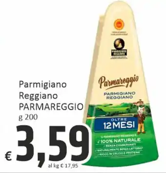 Paghi Poco Parmareggio Parmigiano Reggiano g 200 offerta