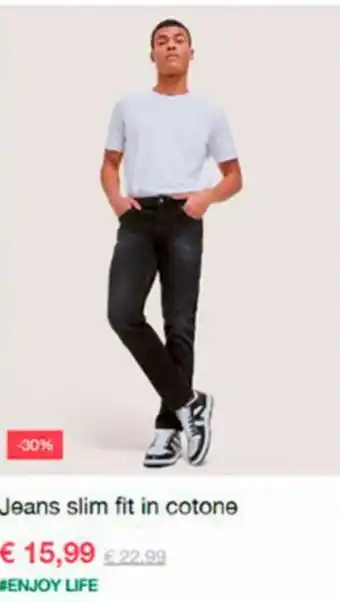 Alcott Jeans slim fit in cotone offerta