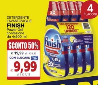 Il Gigante Detergente lavastoviglie finish offerta