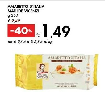 Matilde Vicenzi Amaretto D' Italia