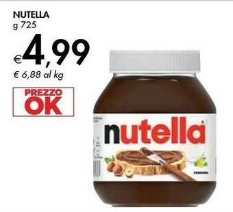 Bennet Ferrero Nutella offerta