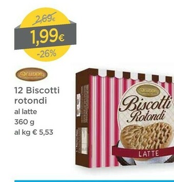 DPiù 12 Biscotti Rotondi offerta