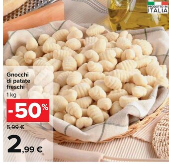 Carrefour Gnocchi di patate freschi 1 kg offerta