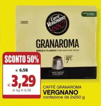 Il Gigante Caffè granaroma vergnano offerta