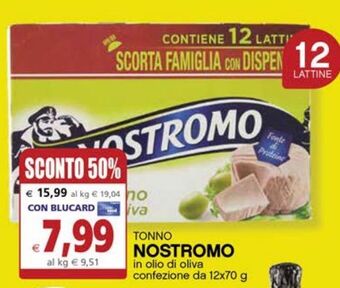 Il Gigante Tonno nostromo offerta