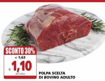 Il Gigante Polpa scelta di bovino adulto offerta