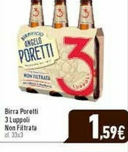 C+C Italmarket Angelo poretti Birra offerta