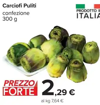 Carrefour Carciofi Puliti Confezione 300 g offerta