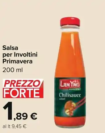 Carrefour Lien Ying Salsa Per Involtini Primavera 200 ml offerta