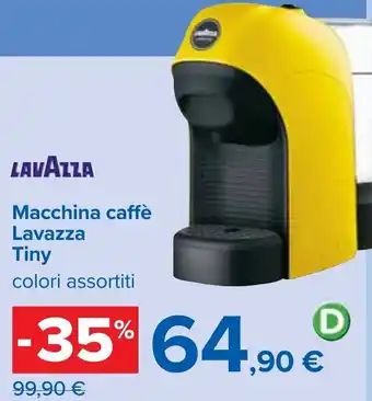 Carrefour Lavazza Macchina Caffè Tiny offerta